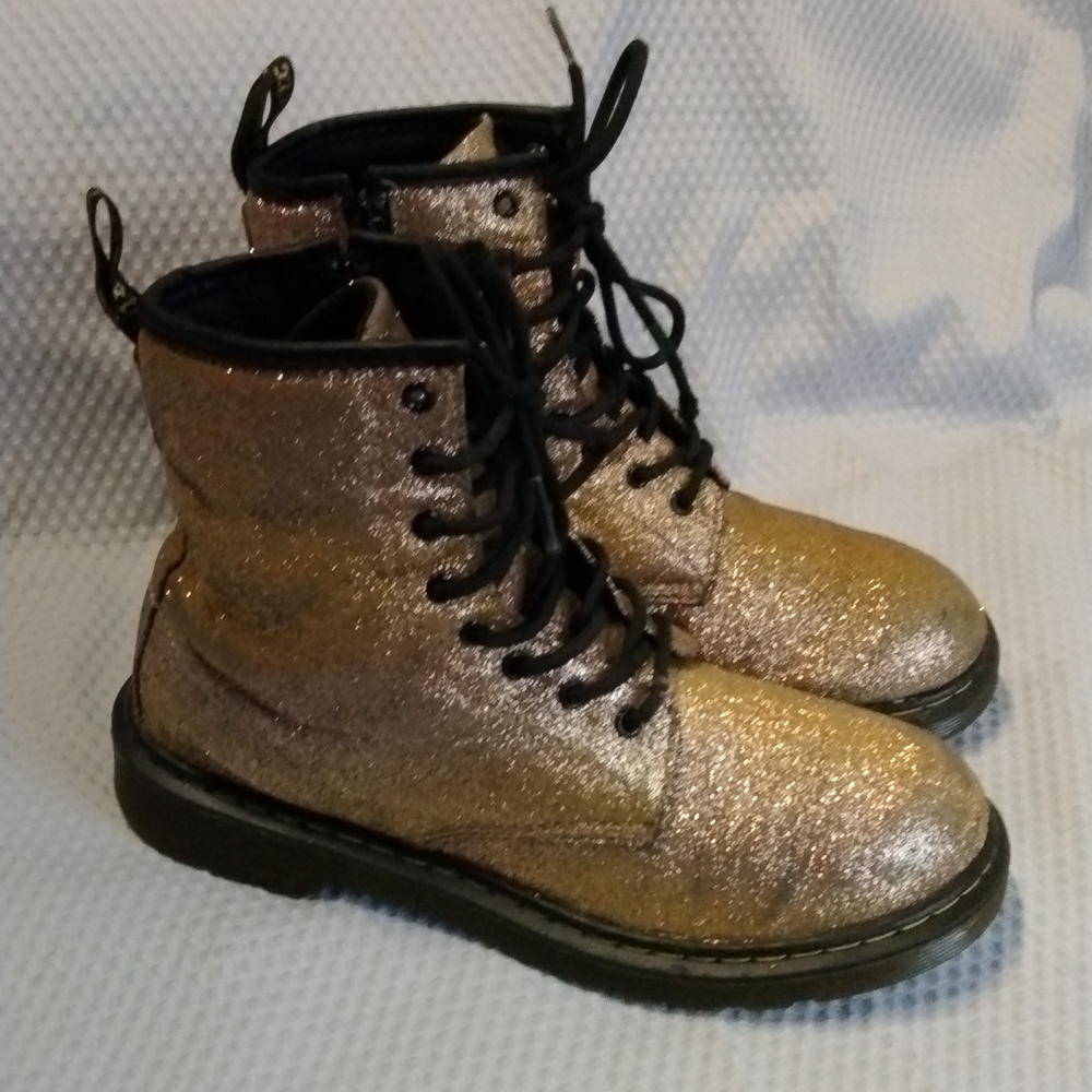 Dr. Martens Delaney Gold.